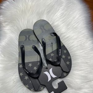 Men’s Hurley Americana flip flops size 8